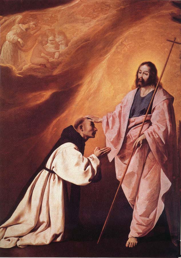 Francisco de Zurbaran Vision of Brother Andres Salmeron